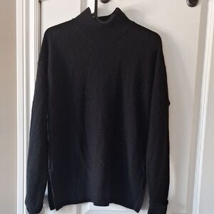 Tahari Women's Classic Black Turtleneck Sweater